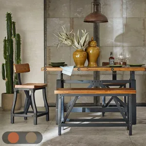 Lancaster Counter Stool with Back - Amber