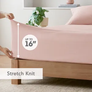 Intelligent Design Cotton Blend Jersey Knit All Season Sheet Set