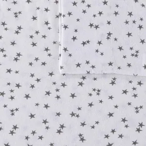 Intelligent Design Cozy Soft Cotton Flannel Printed Sheet Set