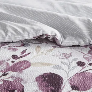 Super Listing Gabby Reversible Floral Botanical Seersucker Comforter Set