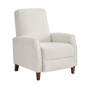 Madison Park Marena Upholstered Manual Push Back Recliner