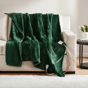 Beautyrest Heated Microlight to Berber Throw