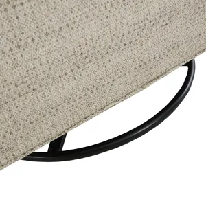 Justin Swivel Glider Chair - Tan