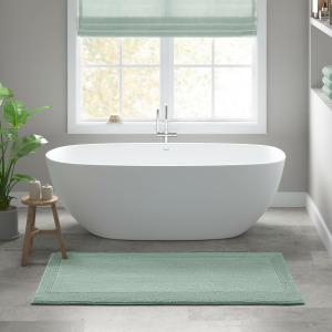 Madison Park Signature Splendor 100% Cotton Tufted 3000 GSM Reversible Bath Rug