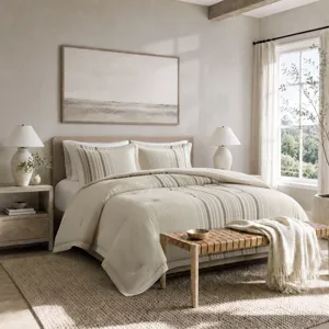 Harbor House Blue Ellery 3pcs Comforter Set