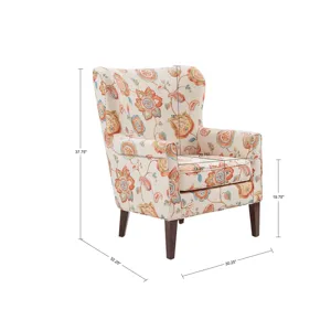 Colette Accent Chair - Cream