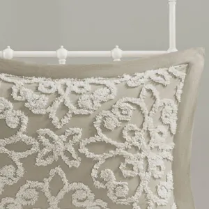 Madison Park Sabrina 3 Piece Tufted Cotton Chenille Bedspread Set
