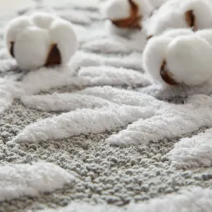 Madison Park Serene Cotton Tufted Bath Rug