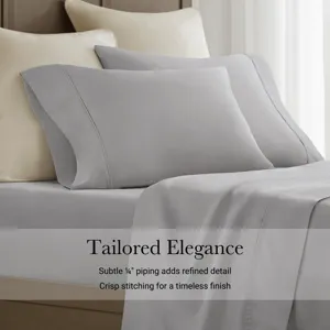 Harbor House 100% Egyptian Cotton Sateen Pillowcase Set
