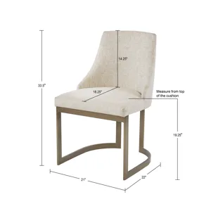 Bryce Dining Chair (set of 2) - Cream