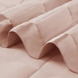 Madison Park Windom Lightweight Down Alternative Blanket with Satin Trim
