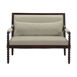 Philippe Loveseat - Morocco Brown/Taupe