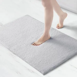 Marshmallow Bath Rug - Silver