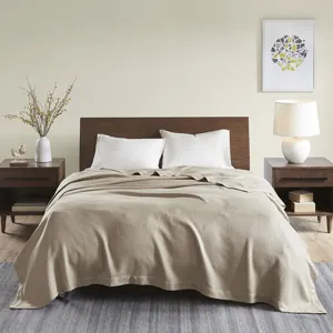 Madison Park 100% Certified Egyptian Cotton Blanket