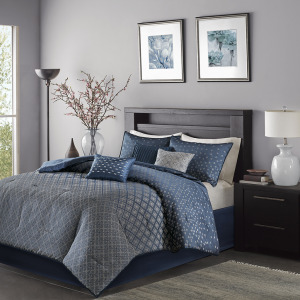 Madison Park Biloxi 7 Piece Comforter Set