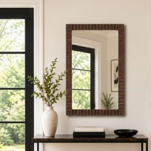 Nicole Miller Simone Fluted Wall Mirror