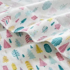 Intelligent Design Cozy Soft Cotton Flannel Printed Sheet Set