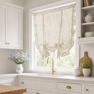 Madison Park Adele Ruffle Window Panel