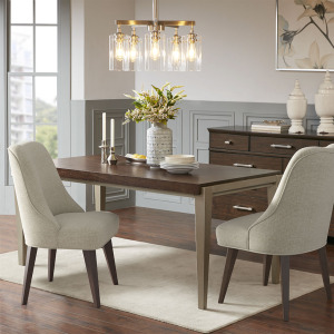 Holls Dining Chair (set of 2) - Beige