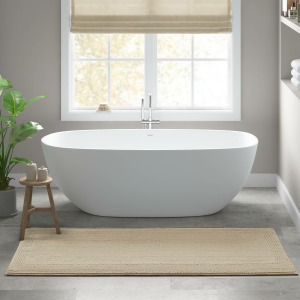 Madison Park Signature Splendor 100% Cotton Tufted 3000 GSM Reversible Bath Rug