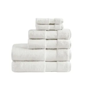 Madison Park Signature Turkish Cotton 6 Piece Bath Towel Set