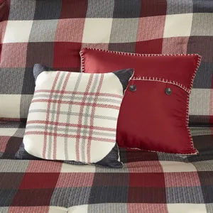 Madison Park Ridge 7 Piece Herringbone Comforter Set