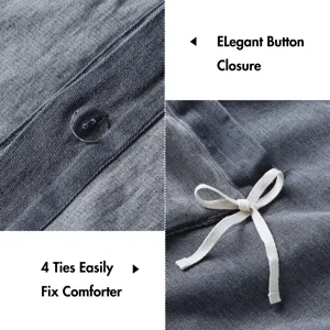 Woolrich Mckenzie Cotton Twill Washed Duvet Set