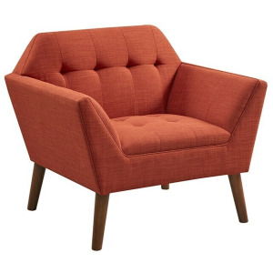 Newport Wide Mid-Century Modern Lounge Chair
