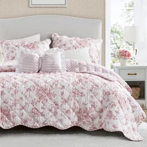 Madison Park Essentials Adele Quilt Set
