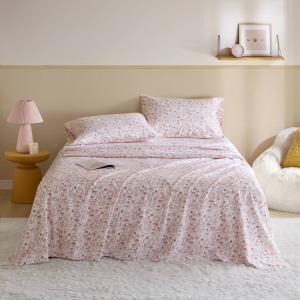 Intelligent Design Cozy Soft Cotton Flannel Printed Sheet Set