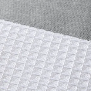 Madison Park Spa Waffle Shower Curtain with 3M Treatment