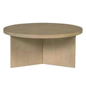 Sadie Round Coffee table - Reclaimed Greige