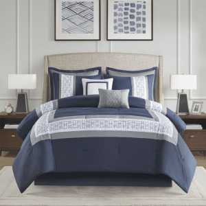 510 Design Powell 8 Piece Embroidered Comforter Set