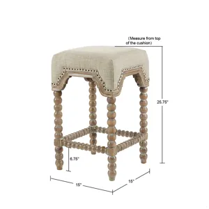 Christine Counterstool - Light Grey
