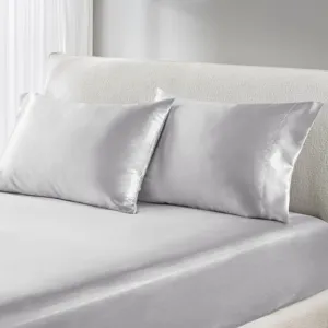 Madison Park Essentials Satin Luxury 2 PC Pillowcases
