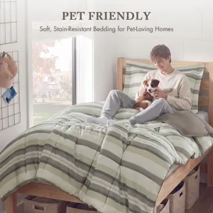 Madison Park Essentials Parkston 3M Scotchgard Down Alternative All Season Comforter Set