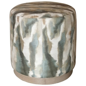 Zoe Oval Accent Ottoman