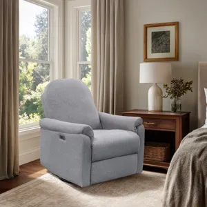 Madison Park Elio Power Recliner 3-in-1 with Swivel, Glider, Charging Station