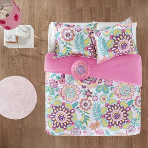 Mi Zone Camille Floral Comforter Set