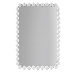 Madison Park Signature Marlowe 24X36 Rounded Rectangle Beaded Wall Mirror