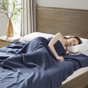 Madison Park Liquid Cotton Blanket