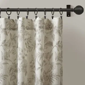 Madison Park Lana Floral Window Panel