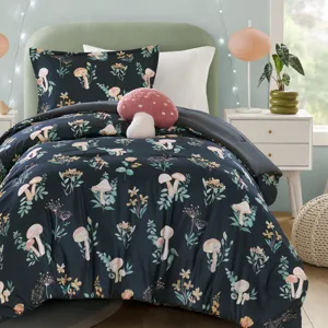 Intelligent Design Gwen Mushroom Garden Comforter Set