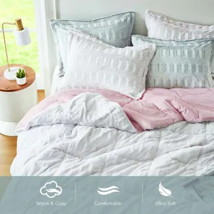 Madison Park Gia Faux Fur Comforter Mini Set