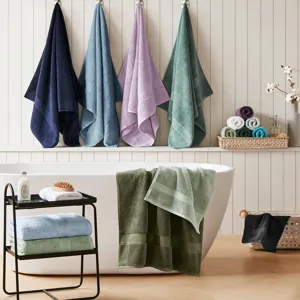 Madison Park Signature 800GSM 100% Cotton 8 Piece Towel Set