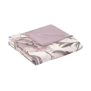 Cassandra Full/Queen 3 Piece Cotton Printed Duvet Cover Set - Blush