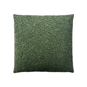 Tara Solid Boucle Square Pillow - Green