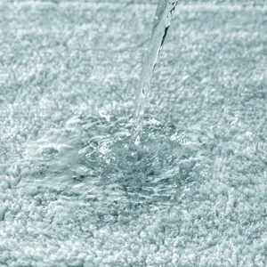 Splendor 100% Cotton Tufted 3000 GSM Reversible Bath Rug - Blue