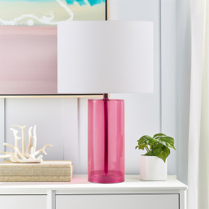 510 Design Neonova Glass Table Lamp - Pink