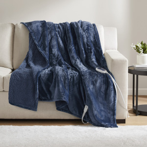 Beautyrest Heated Microlight to Berber Throw